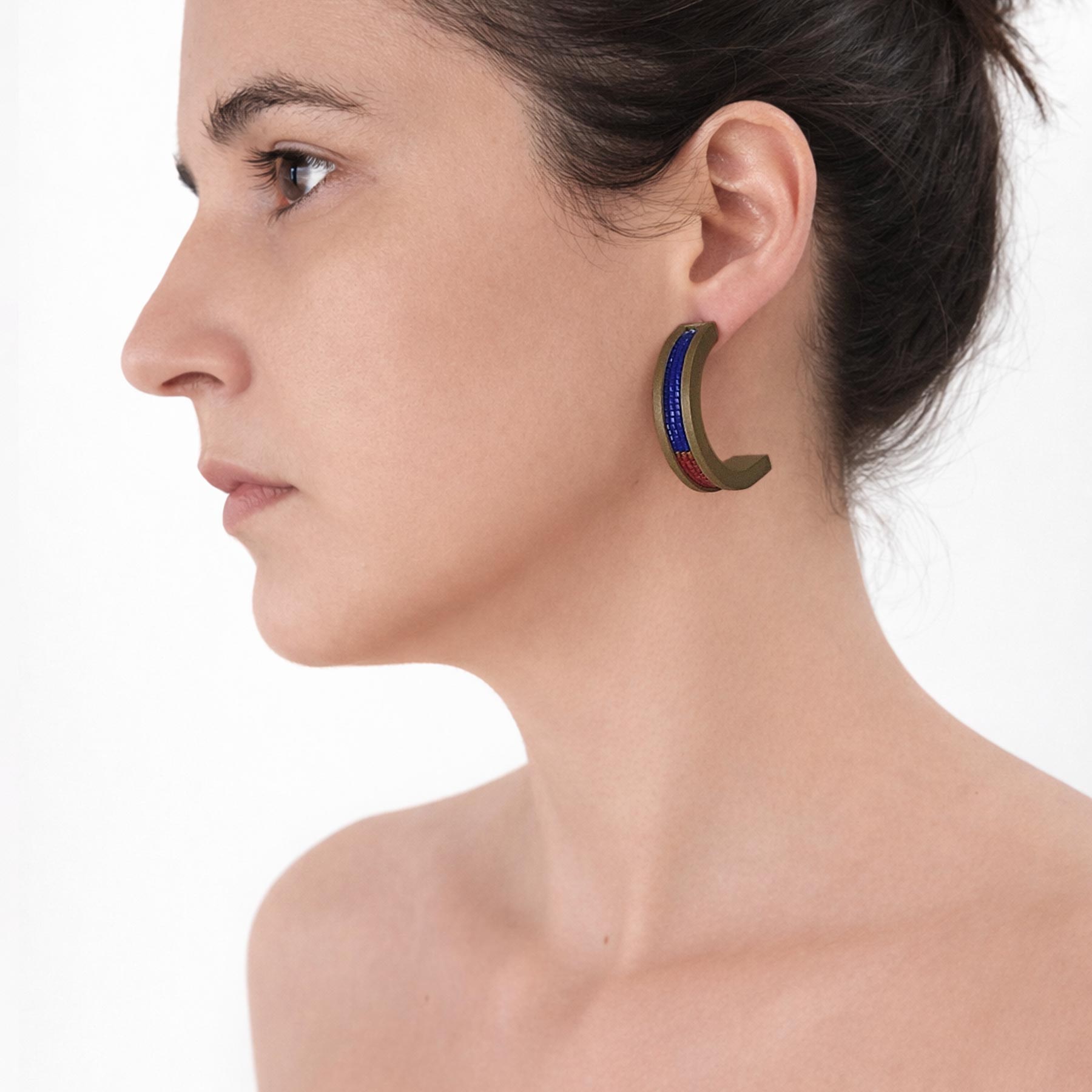 Pendientes de Aro Grandes Duality